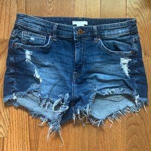 Denim cut offs